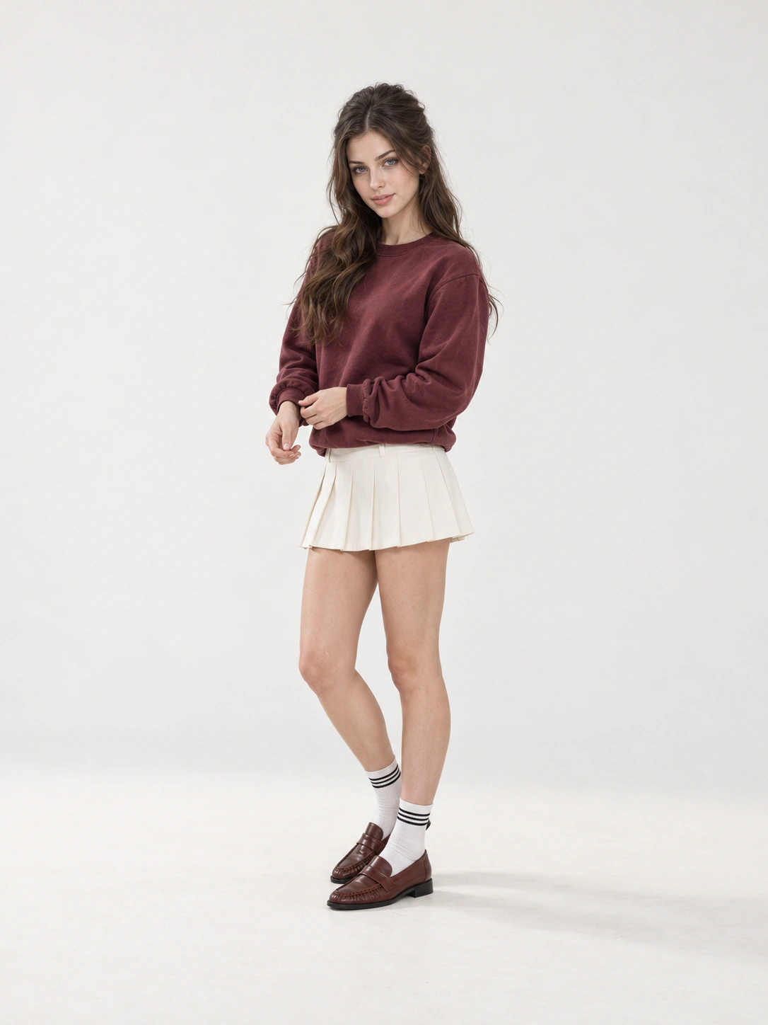 AI-styled · Maroon Weekend image 1