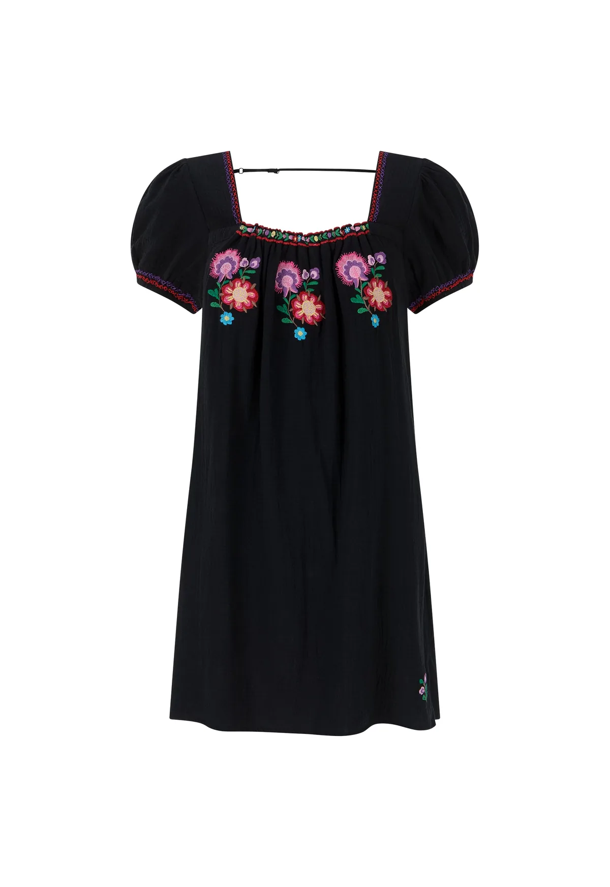 SPELL - Feliz Mini Dress - Woodland Black image 1