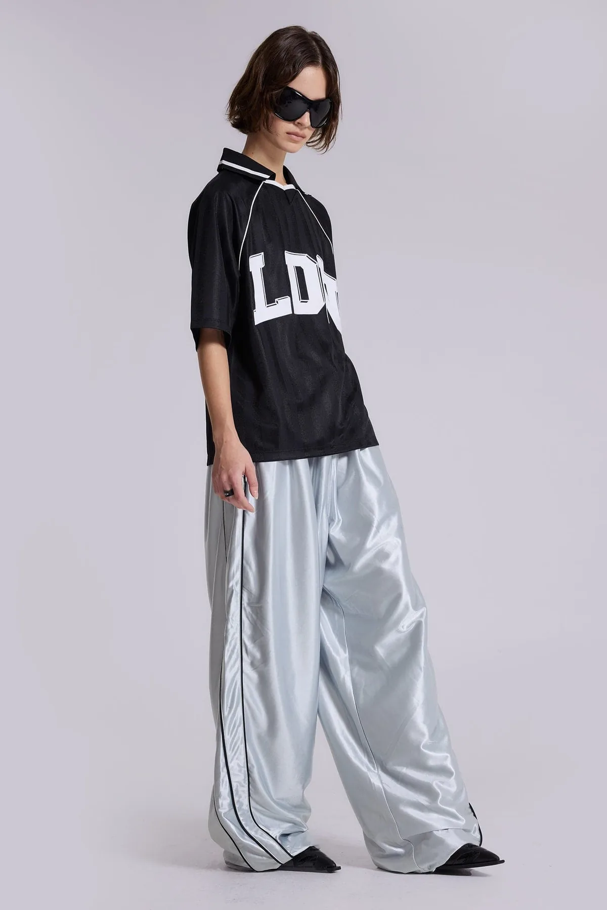 Jaded London - Metallic Vapor Joggers image 1