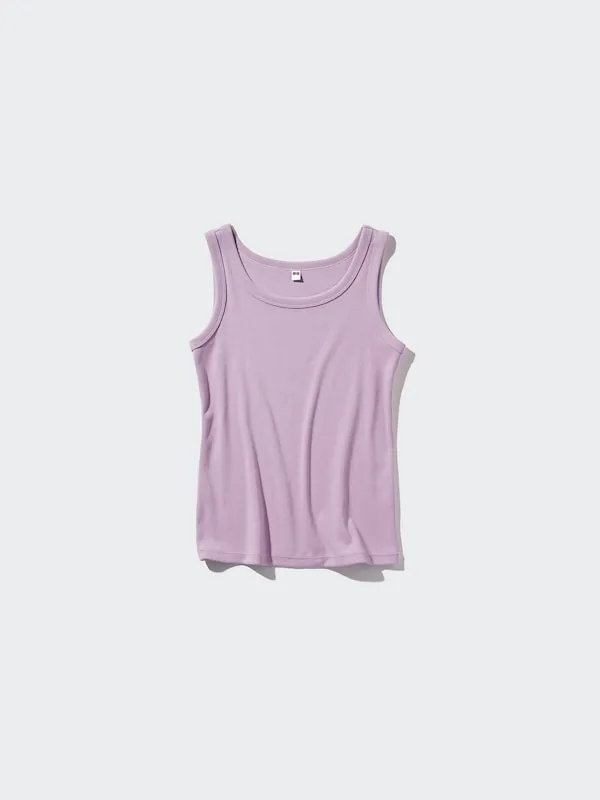 UNIQLO - Soft Ribbed Tank Top image 1