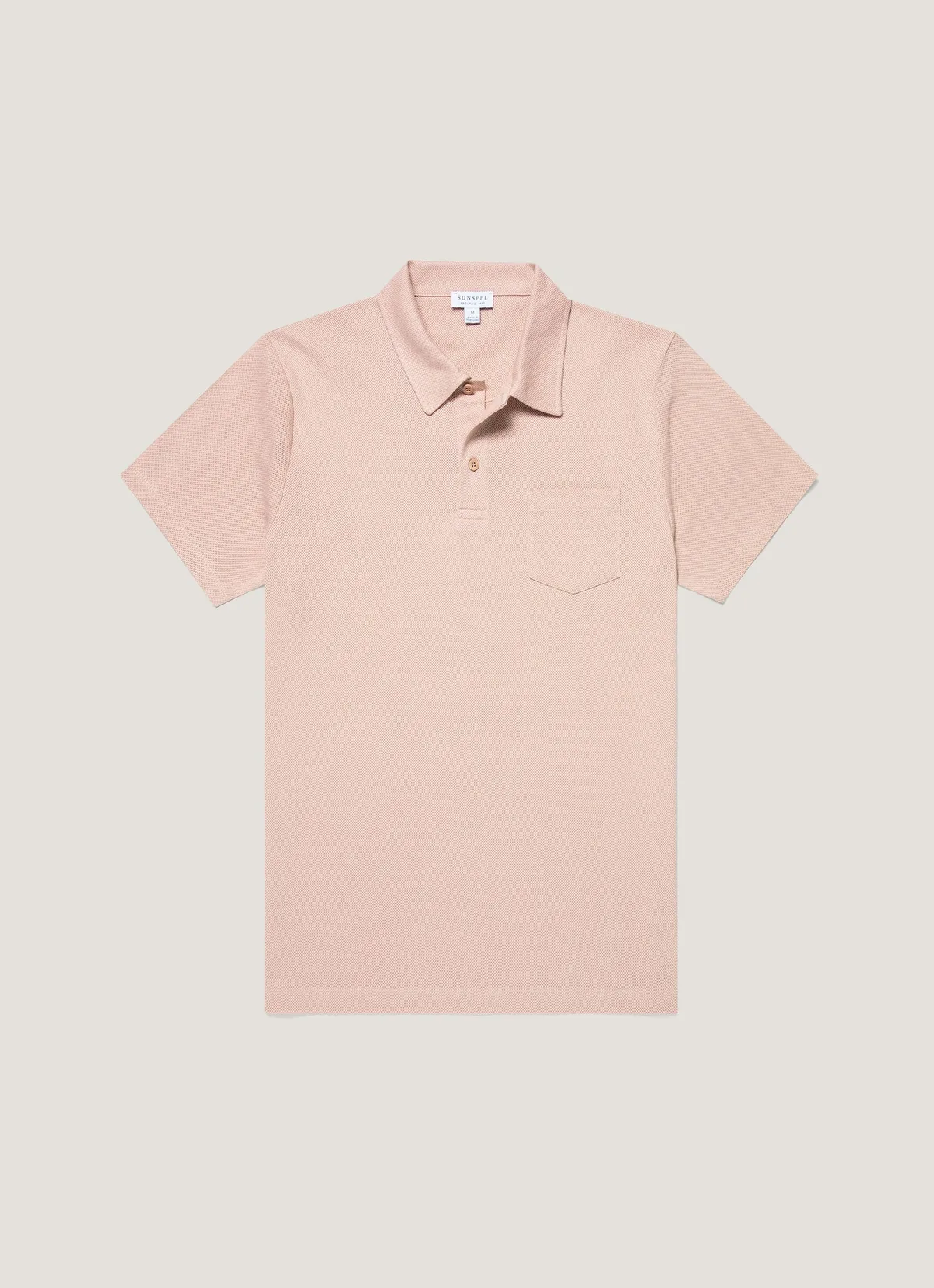 Sunspel - Riviera Polo Shirt MPOL1026-PKBJ image 1