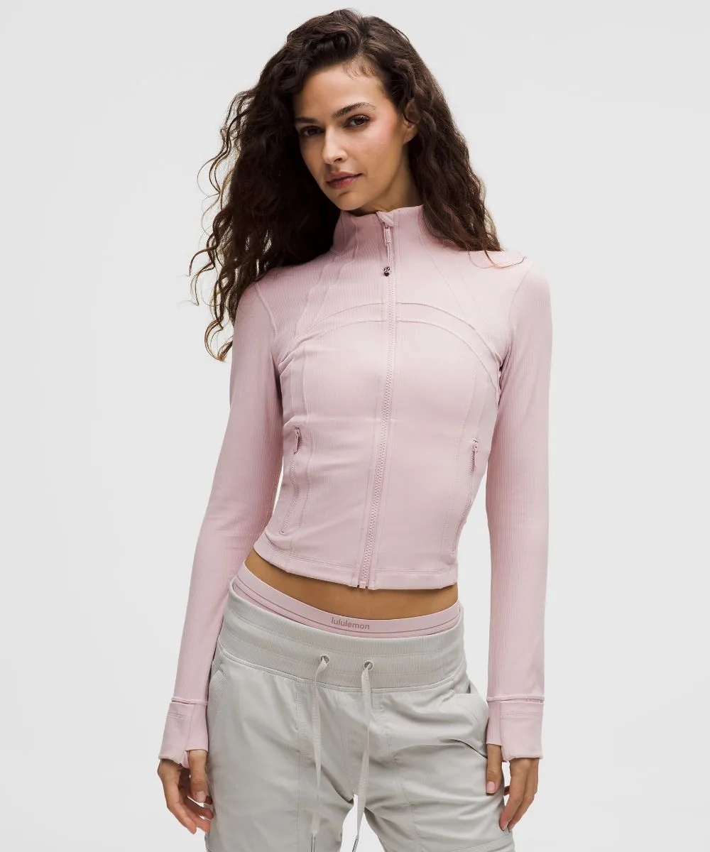 lululemon - Define Cropped Jacket Ribbed Nulu image 1
