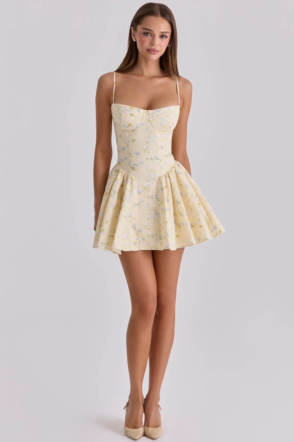 House of CB - Samaria Cotton Corset Mini Dress image 1