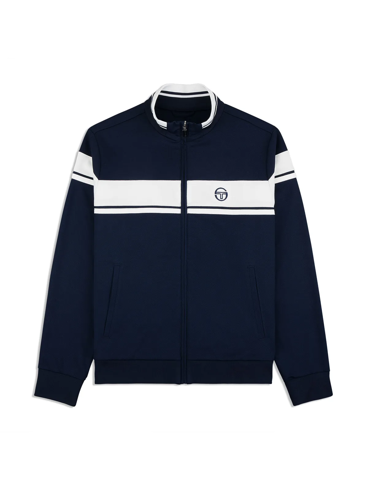 Sergio Tacchini - Damarindo Track Jacket Archivio- Maritime Blue/ White image 1